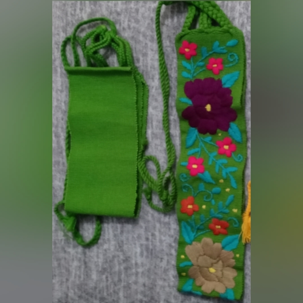 O/S - 2 Traditional Mexican Waist Belts